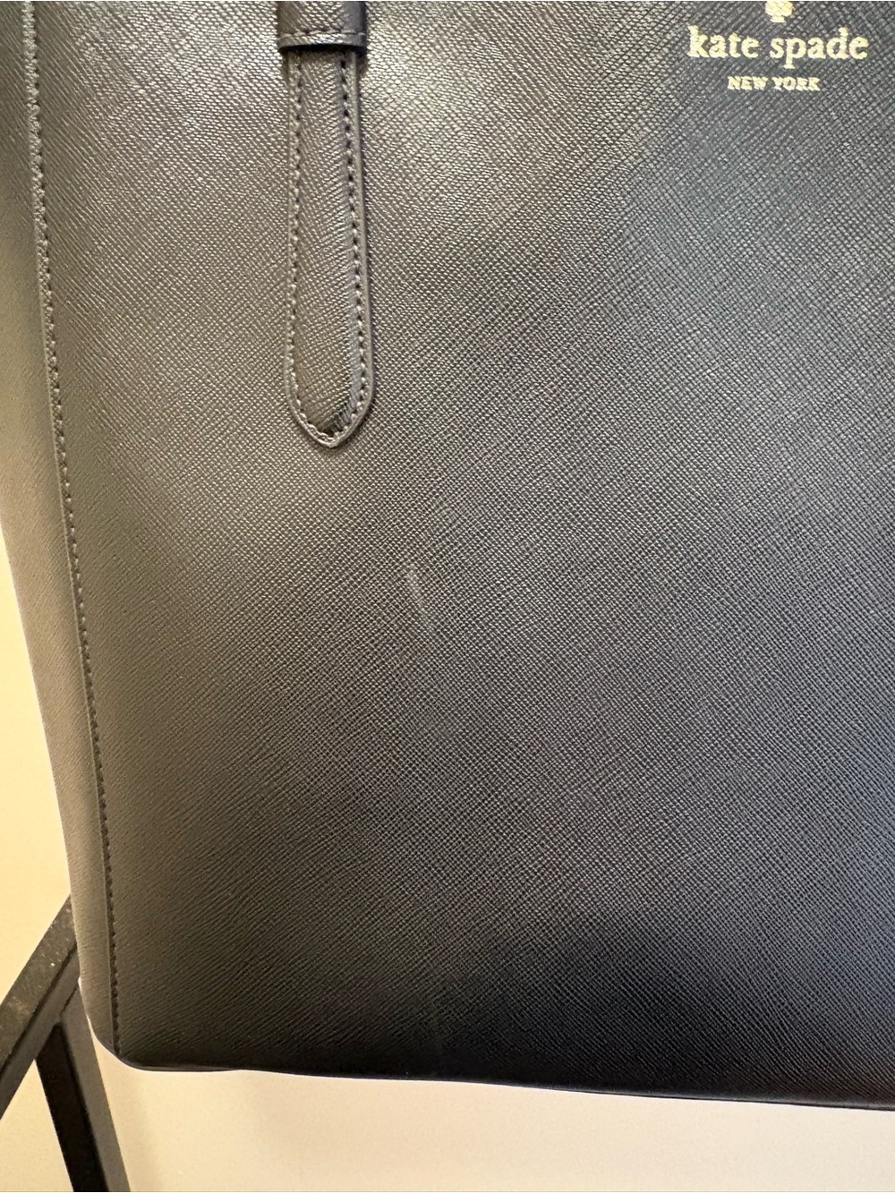 kate spade Black Saffiano Leather Tote - Picture 4 of 8